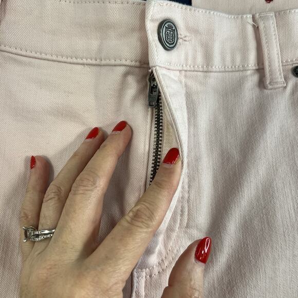 Talbots Plus 16P Petite Jeans Simply Flattering 5 Pocket Jegging High Rise Pink - Picture 6 of 16